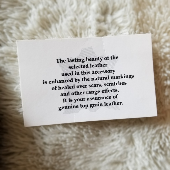 Leather clutch with mirror - Picture 6 of 9